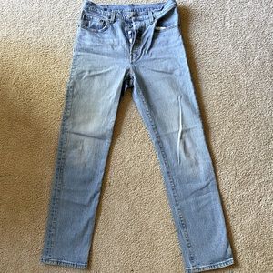 LEVI’S 501 High Waisted Jeans Size:28